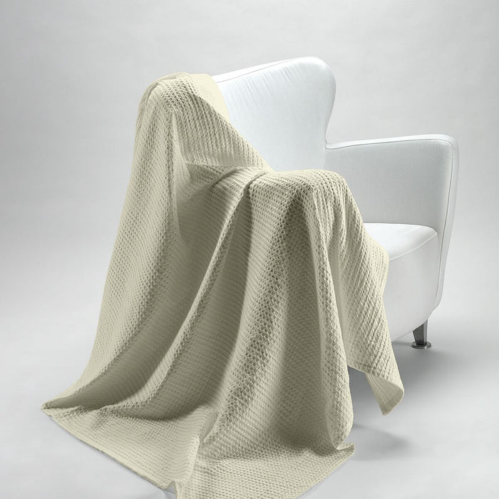 Alexandra House Living Banús Cream Blanket 140 x 190 cm
