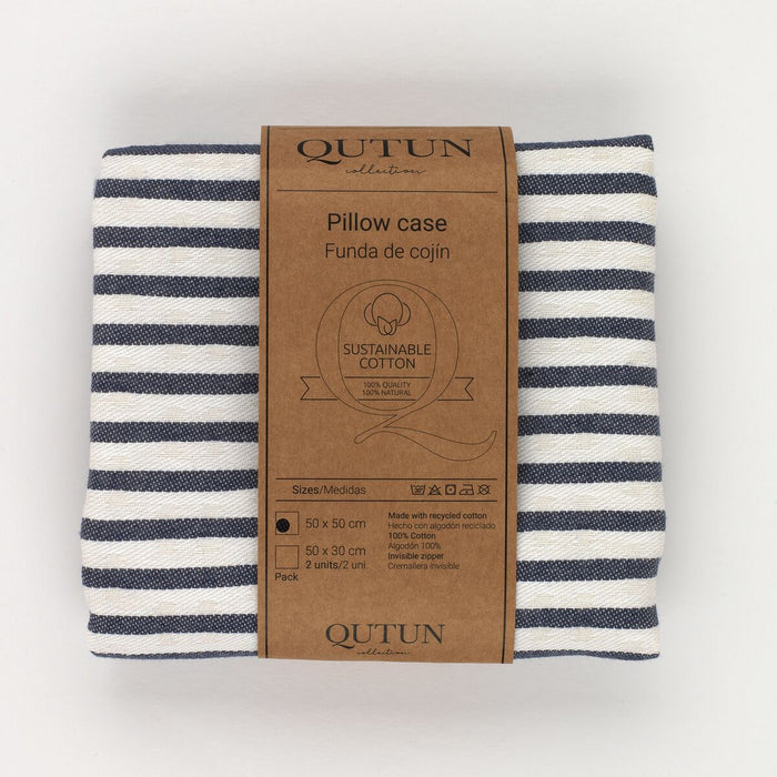 Alexandra House Living Jaca Blue Cushion Cover 50 x 50 cm 50 x 1 x 50 cm