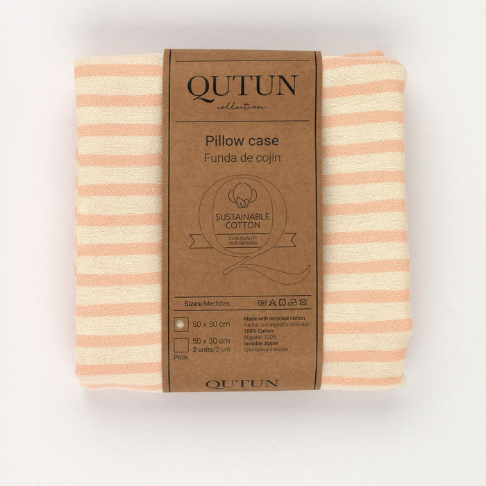 Funda de cojín Alexandra House Living Jaca Rosa 50 x 50 cm 50 x 1 x 50 cm