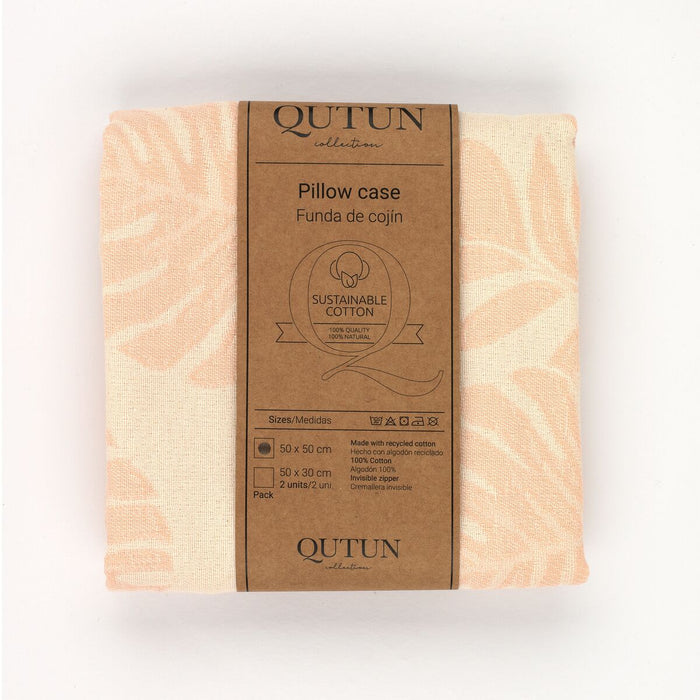 Funda de cojín Alexandra House Living Ordesa Rosa 50 x 50 cm 50 x 1 x 50 cm