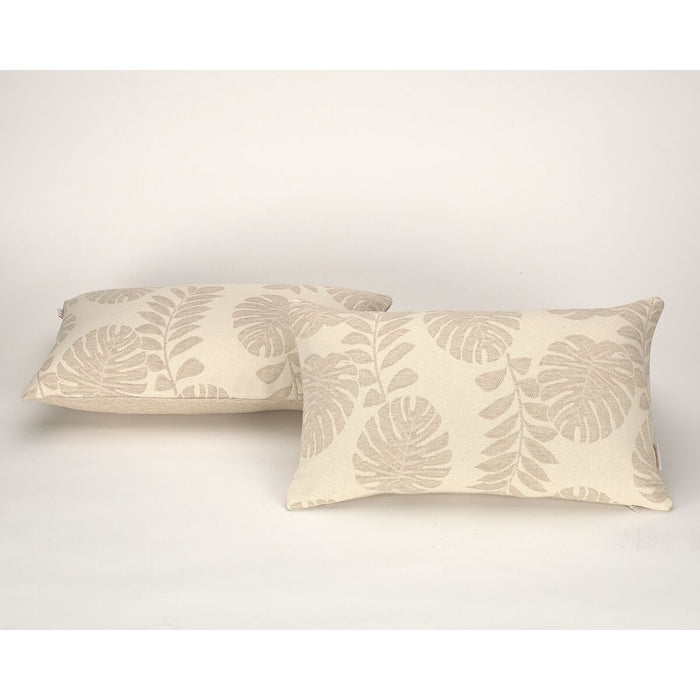 Funda de cojín Alexandra House Living Ordesa Beige 30 x 50 cm 30 x 1 x 50 cm