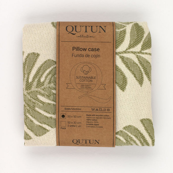 Alexandra House Living Ordesa Green Cushion Cover 50 x 50 cm 50 x 1 x 50 cm