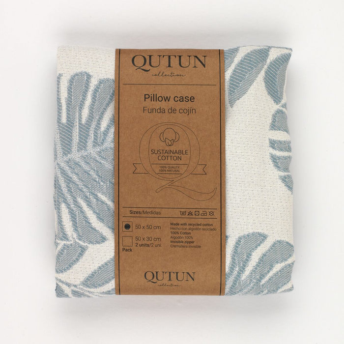 Alexandra House Living Ordesa Light Green Water Cushion Cover 50 x 50 cm 50 x 1 x 50 cm