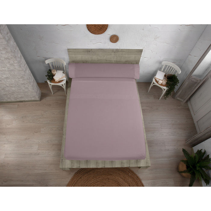 Juego de Sábanas Alexandra House Living QUTUN Morado Cama de 105 3 Piezas