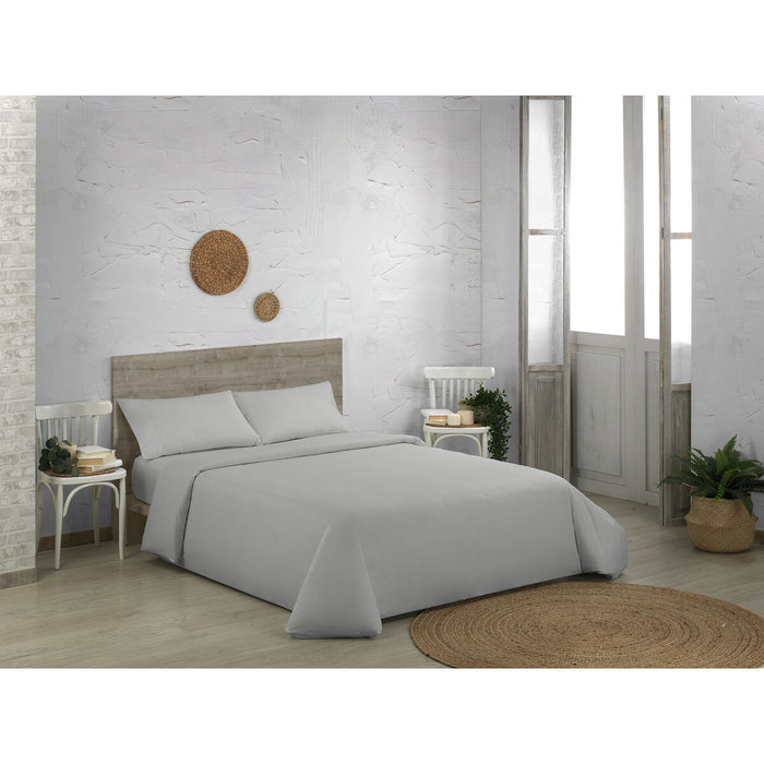 Alexandra House Living QUTUN Duvet Cover Pearl Gray 240 x 220 cm