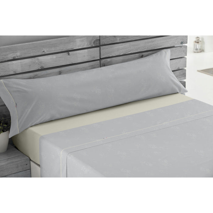Alexandra House Living Vairy Pearl Grey Sheet Set for 135/140 cm Beds, 3 Pieces