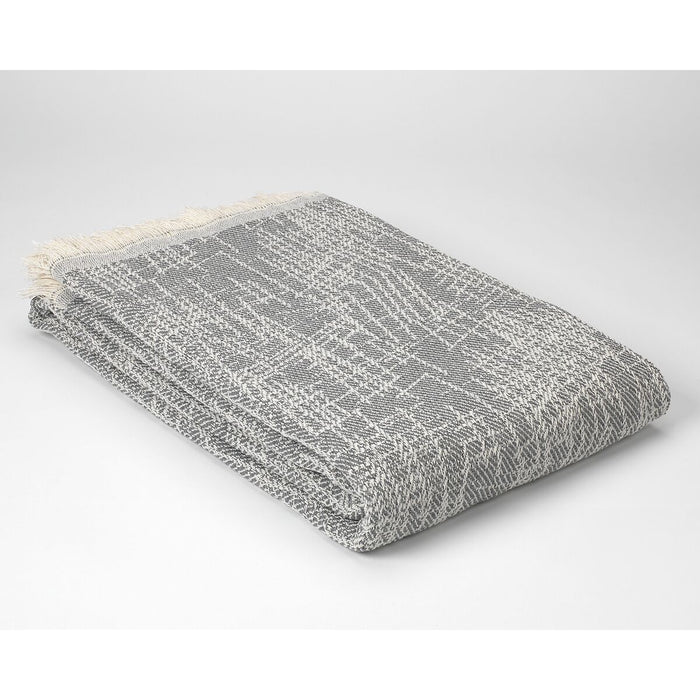 Alexandra House Living Madrid Gray Blanket 180 x 260 cm