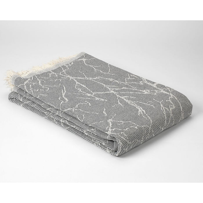 Alexandra House Living Carrara Gray Blanket 180 x 260 cm