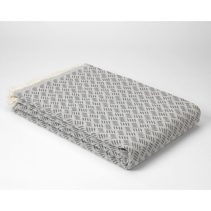 Alexandra House Living Red Gray Blanket 180 x 260 cm