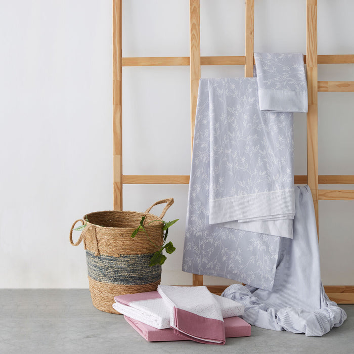 Alexandra House Living Eira Strong Pink Sheet Set for 135/140 cm Beds, 3 Pieces