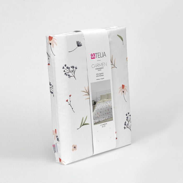 Alexandra House Living Carmen Multicolor Duvet Cover Set, 2 Pieces, 90 cm Bed