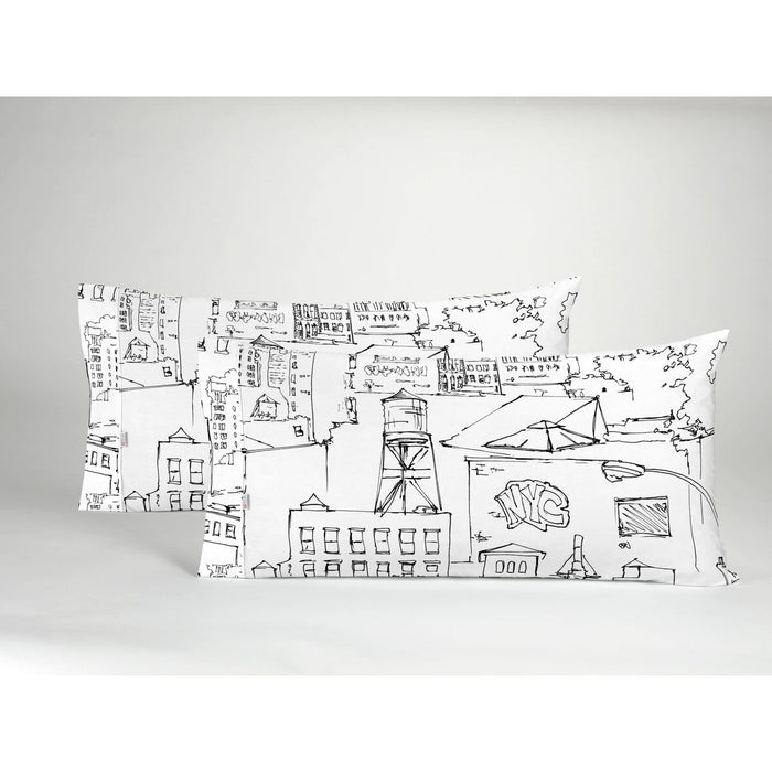 Alexandra House Living Urban Multicolor Duvet Cover Set 105 Bed 2 Pieces