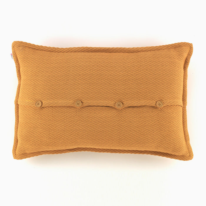 Funda de cojín Alexandra House Living Mostaza 50 x 75 cm