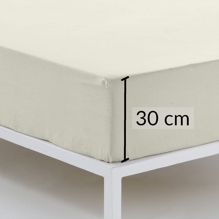 Alexandra House Living White Fitted Sheet