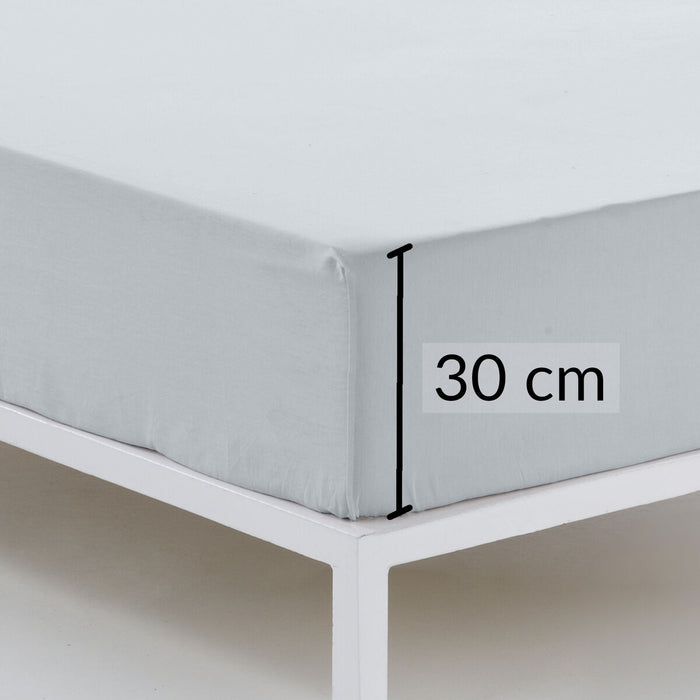 Alexandra House Living Gray Fitted Sheet