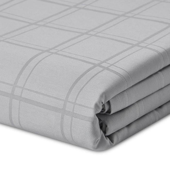 Alexandra House Living Sophia Steel Grey Duvet Cover Set 135/140 Bed 2 Pieces