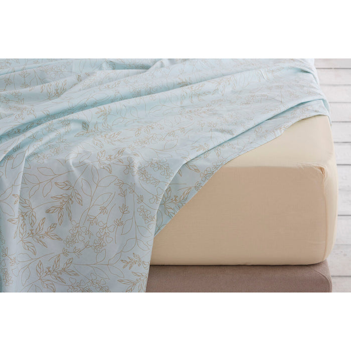 Alexandra House Living Circe Blue Sheet Set 180 Bed 4 Pieces