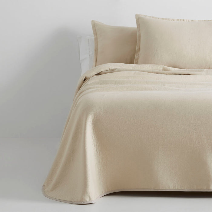 Colcha Alexandra House Living Rice Lino 235 x 280 cm (3 Piezas)