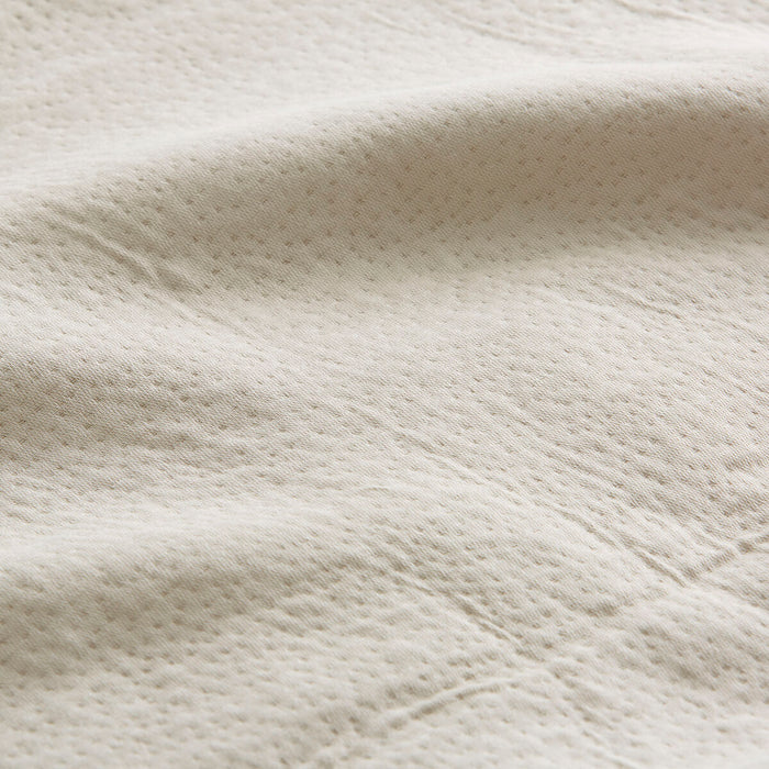 Colcha Alexandra House Living Rice Lino 235 x 280 cm (3 Piezas)