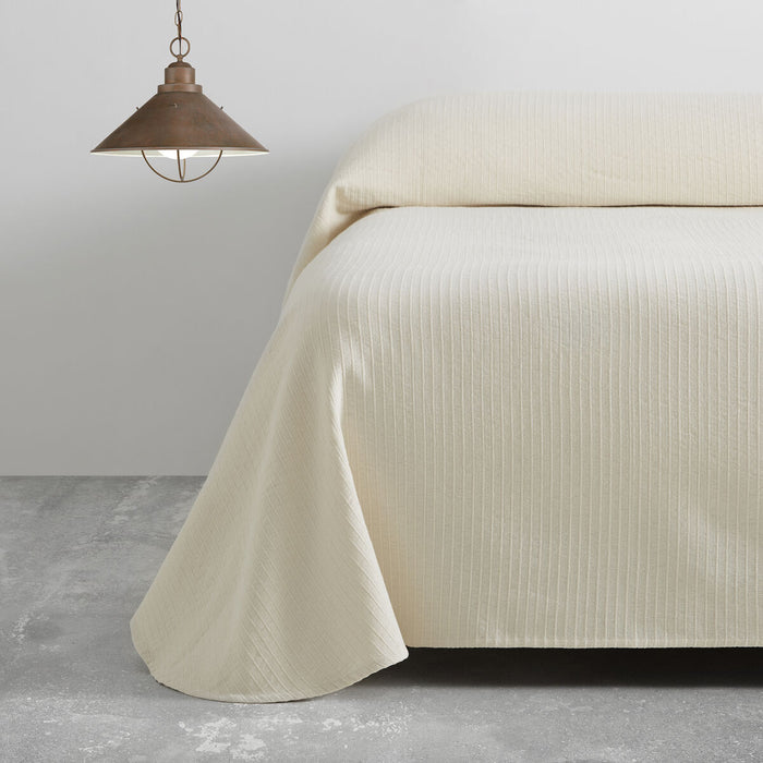 Alexandra House Living Bali Cream Quilt 180 x 270 cm