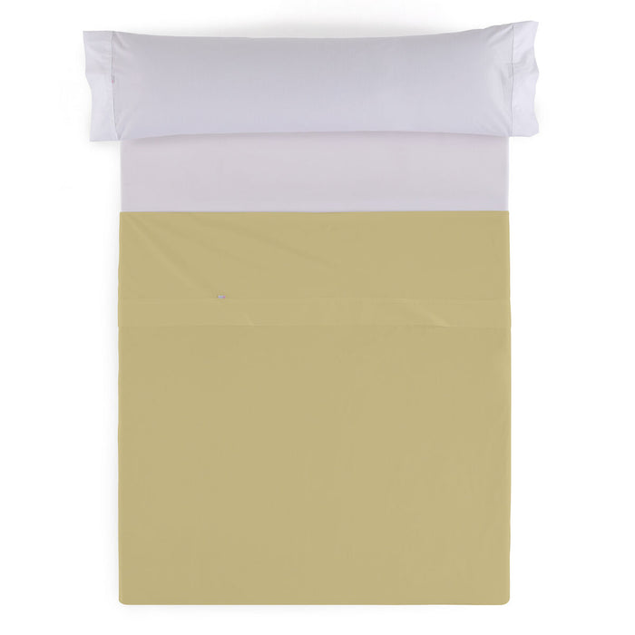 Alexandra House Living Light Brown Top Sheet 240 x 270 cm