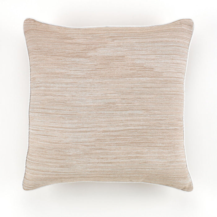 Funda de cojín Alexandra House Living Taver Beige 50 x 50 cm