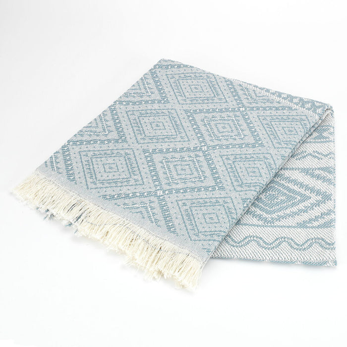 Alexandra House Living Tunez Light Green Blanket 180 x 260 cm