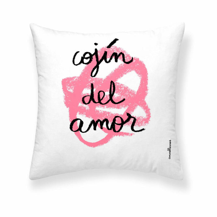 Decolores Amor cushion cover 50 x 50 cm Spanish cotton