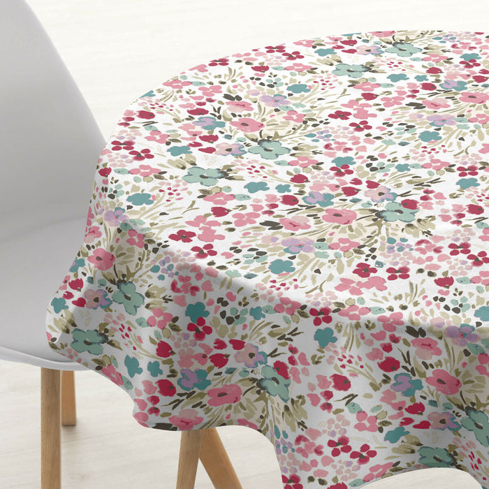 Belum stain-resistant tablecloth 0120-52 Multicolor Flowers