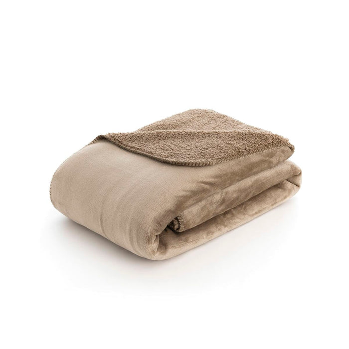 SG Hogar Taupe Blanket 150 x 2 x 200 cm