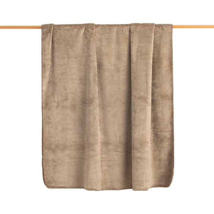 SG Hogar Taupe Blanket 150 x 2 x 200 cm