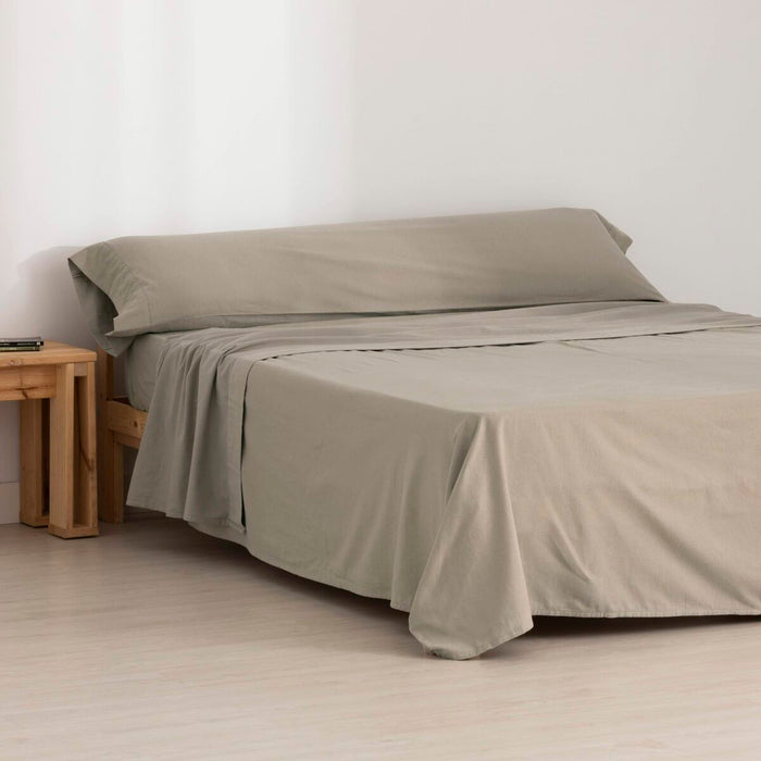 SG Hogar Taupe Sheet Set 105 Bed 175 x 270 cm