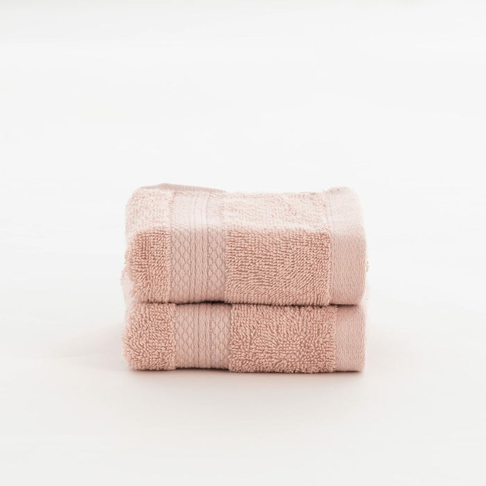 SG Home Light Pink Bath Towel 100 x 150 cm 100 x 1 x 150 cm