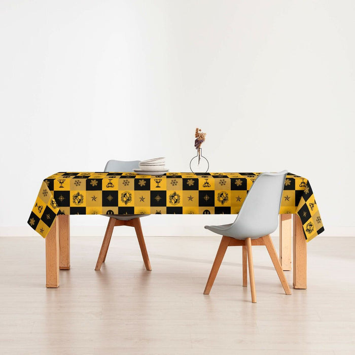 Harry Potter Hufflepuff stain-resistant resin tablecloth 140 x 140 cm
