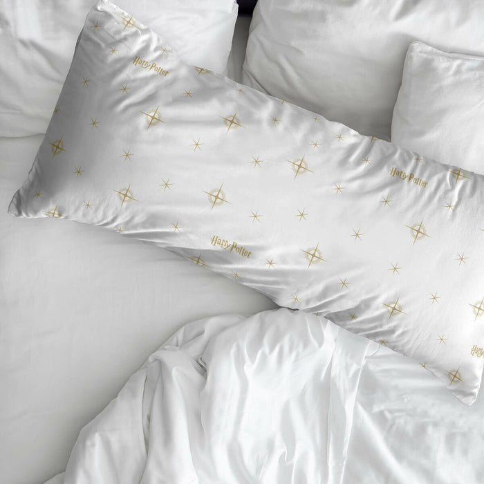 Harry Potter Stars Gold Pillowcase 40 x 60 cm