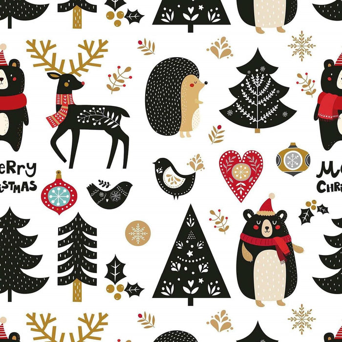 Belum Merry Christmas stain-resistant resin tablecloth 200 x 140 cm