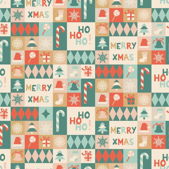 Belum Merry Christmas stain-resistant resin tablecloth 200 x 140 cm