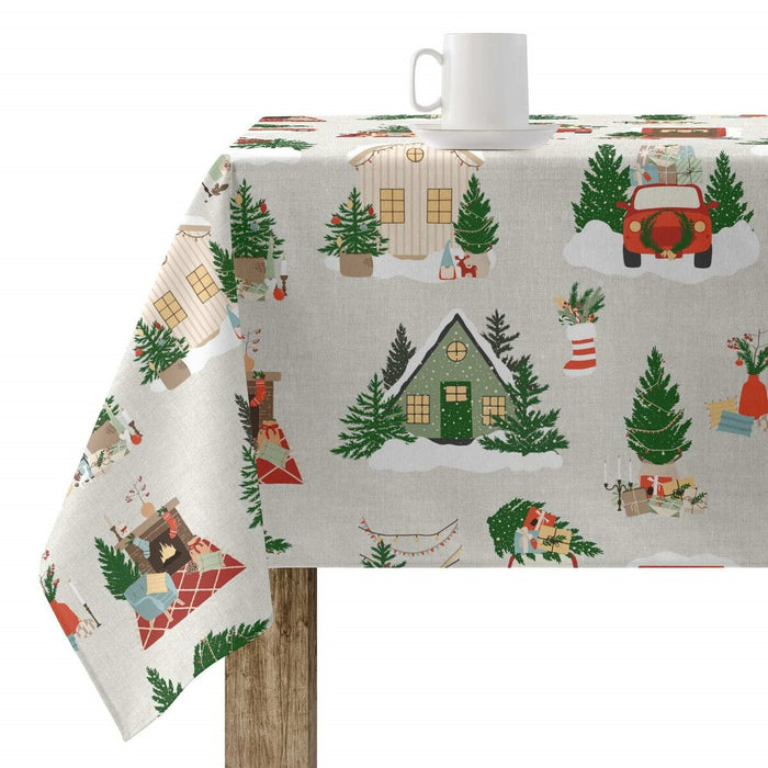 Belum Merry Christmas stain-resistant resin tablecloth 140 x 140 cm