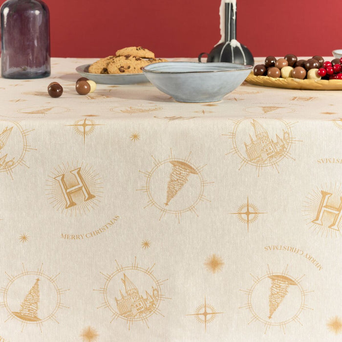 Harry Potter Hogwarts Christmas resin stain-resistant tablecloth 100 x 140 cm
