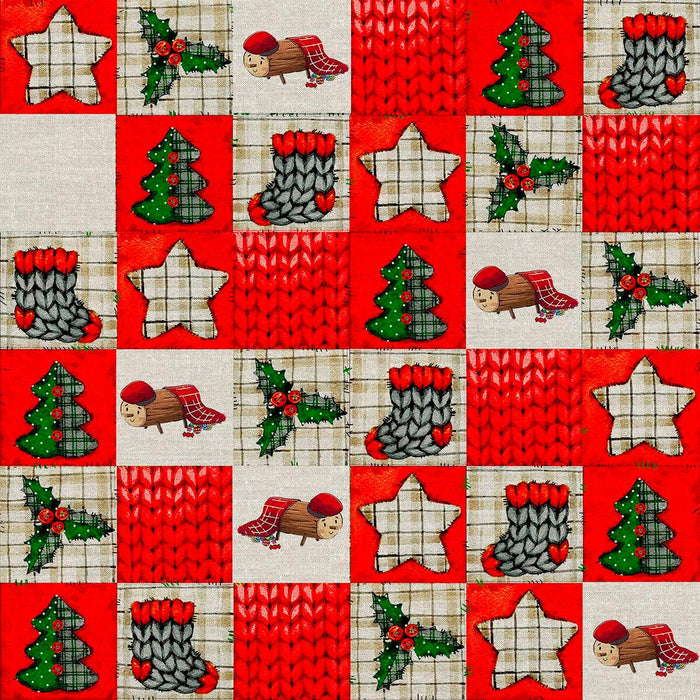Belum Cagatió 1 Stain-Resistant Tablecloth 200 x 140 cm Christmas