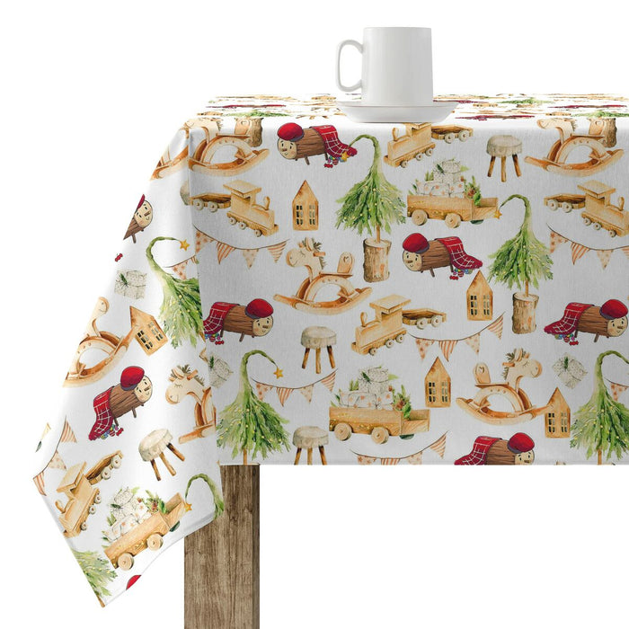 Belum Cagatió 2 Stain-Resistant Tablecloth 200 x 140 cm Christmas