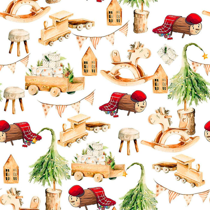 Belum Cagatió 2 Stain-Resistant Tablecloth 200 x 140 cm Christmas