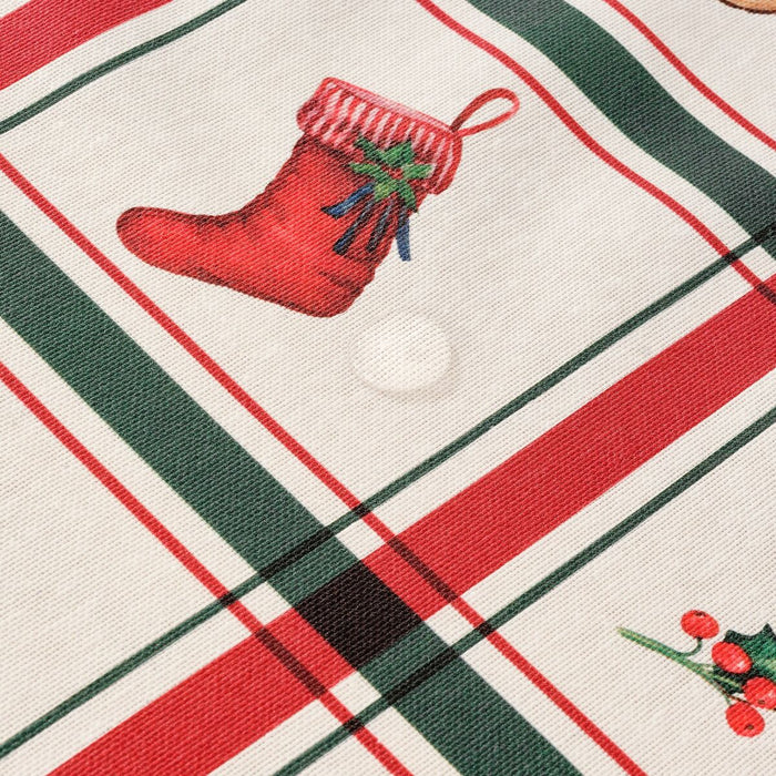 Belum Scottish Christmas stain-resistant resin tablecloth 200 x 140 cm