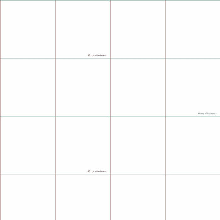 Belum White Christmas Napkins, White, 2 Units