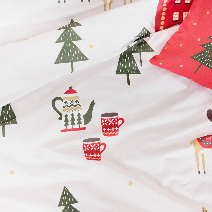 Lapland Moiré Duvet Cover 220 x 220 cm 135/140 bed