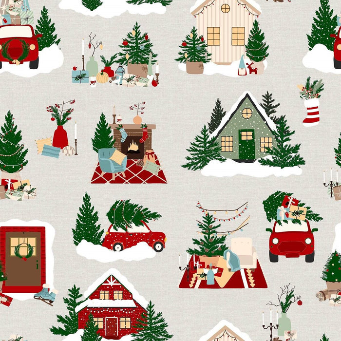 Lapland Decolored Duvet Cover 220 x 220 cm 135/140 bed