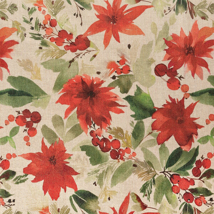 Resin stain-resistant tablecloth Moiré Merry Christmas 200 x 140 cm