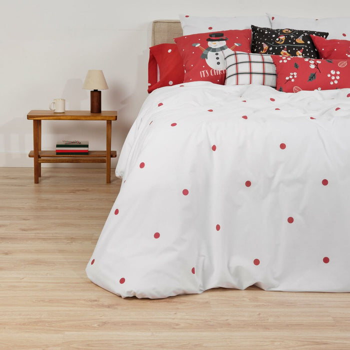 White Lapland Moiré Duvet Cover 240 x 220 cm 150/160 bed
