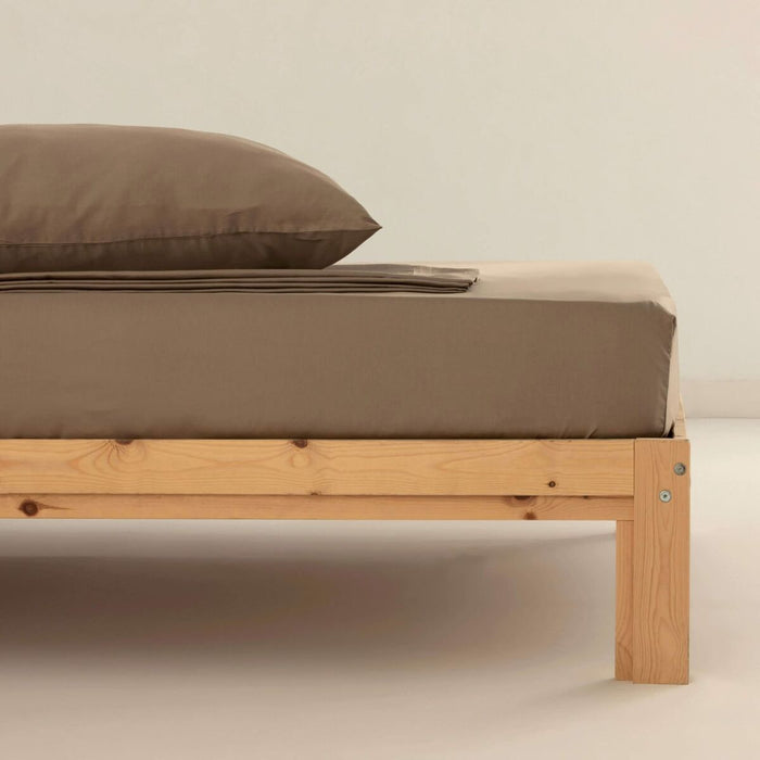 SG Hogar Greige Sheet Set for 180 cm Bed 280 x 270 cm