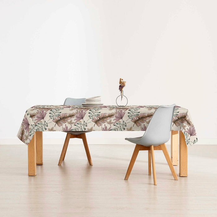 Belum Beige Tablecloth 250 x 155 cm Floral